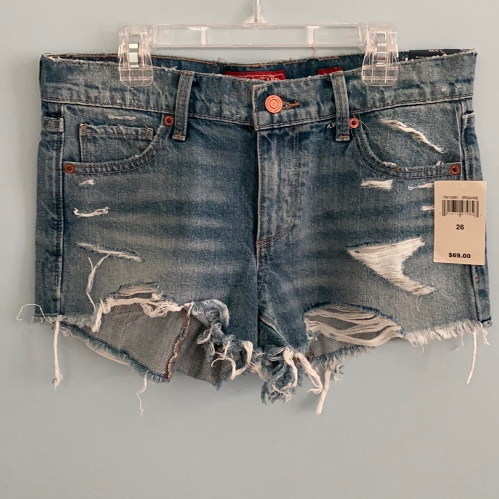 Lucky Brand jean shorts,Cut off le short court
